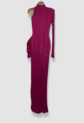 strapless open back dress Pink Strapless Maxi Dress With Embroidery And Flower Details  RAISA VANESSA  INT