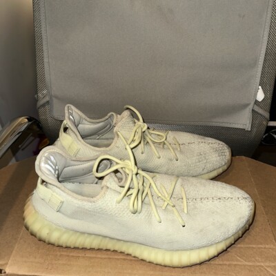 adidas gazelle silver green womens YEEZY 350 V2 BUTTER (PRE-OWNED) F36980 SIZE 8  Original Grail