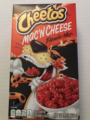 Cheetos Mac 'n Cheese Flamin Hot Flavor 5.6 Oz