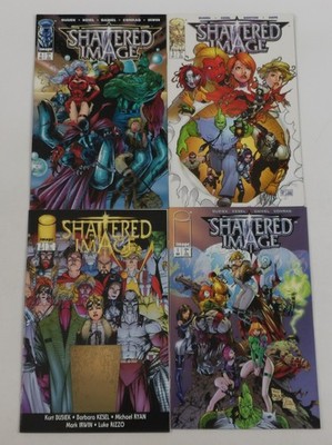 Shattered Image #1-4 VF/NM complete series - Kurt Busiek - Spawn - Savage Dragon