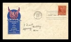 US COVER JOHN TYLER PRESIDENTIAL SERIES COIL FDC SCOTT 847 IOOR CACHET