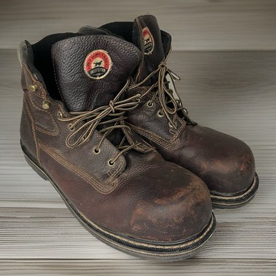 Red Wing Irish Setter Steel Toe 83624 Brown Oil Slip Resistant Work Boots 8.5 Irish Setter by Red Wing Men main image 4