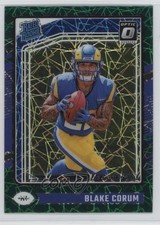 2024 Panini Donruss Optic Rated Rookie Green Velocity Prizm Blake Corum #208 0bv