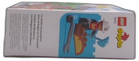 Lego Duplo Town Fire Truck With Hose And Firefighter Building Toy For Toddlers