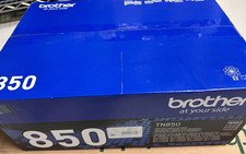 Brother TN850 High Yield Black Toner Cartridge Genuine New Sealed Box