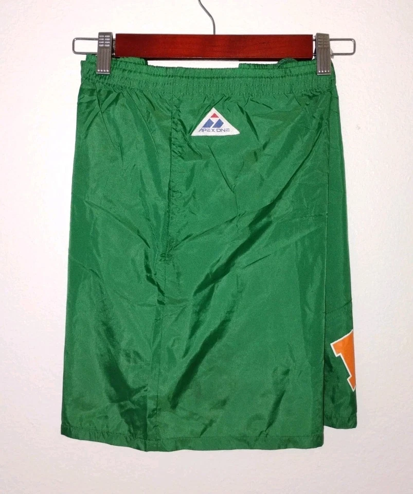 Vintage University of Miami Hurricanes Nylon Shorts Men's Large 36-38 - Image 2 of 4