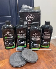 Turtle Wax T-3KT Jet Black Box Finish Kit Hides Micro Scratches/Swirls NEW~READ