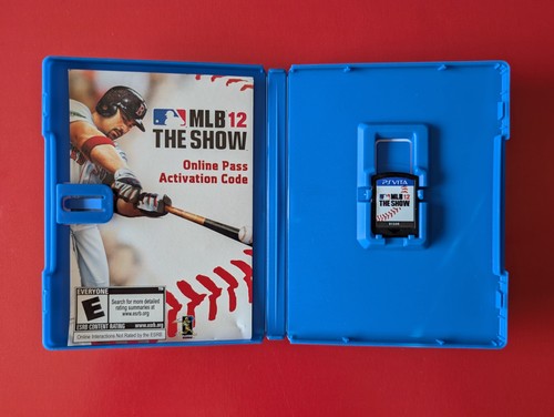 MLB '12 The Show Sony PS Vita PSVita Game CIB Tested Authentic - Picture 3 of 6