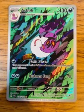 NEAR MINT! Arbok (176/162) Temporal Forces Illustration Rare Pokemon Card!