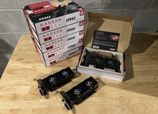 NEW IN PACKAGE Entry level gaming MSI Radeon RX 550 2GB GDDR5 Graphics Card