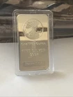 Walking Liberty Highland Mint 1 Troy oz .999 fine silver Waffle Back bar