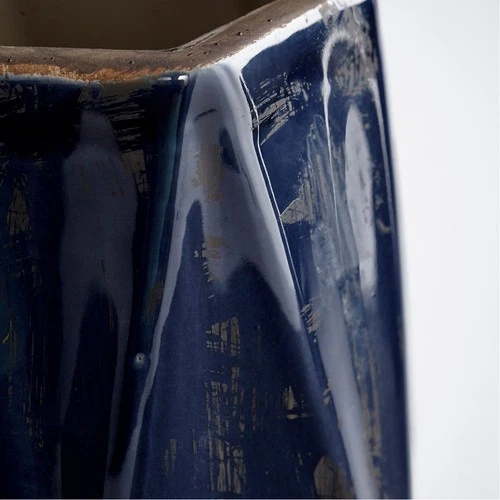 Cyan Design 11049 Chamos Blue Planter, Large - Picture 3 of 4