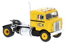 IXO Models 64TR004 1/64 1950 Kenworth Bullnose, Yellow, Cab Only
