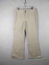 Tommy Hilfiger Womens Pants Jeans Size 10 Cotton Khaki