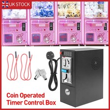 Coin Operated Timer Control Box for Vending Machine Gaming & Washing Machine UK