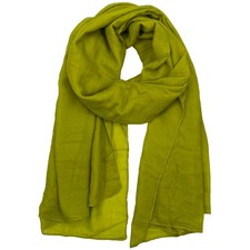 Women's Cotton Scarves Lady Light Soft Fashion Solid Scarf Wrap Shawl Armygreen