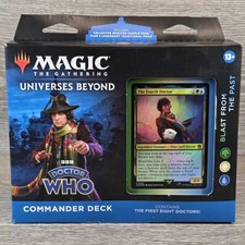 Magic: The Gathering Blast From The Past First Dr. Who Commander Deck *READ