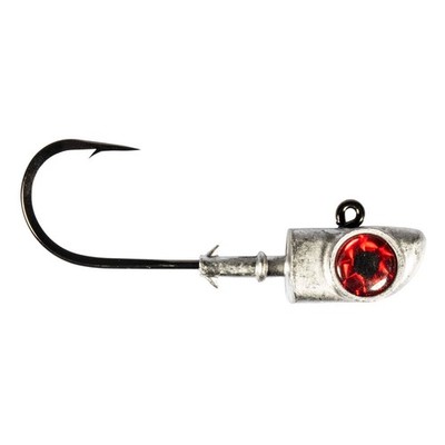 まる1個目 Z-MAN DE801-01PK2 Diezel Eye Jigheads 8/0 1 Oz Red 2 Pack for sale