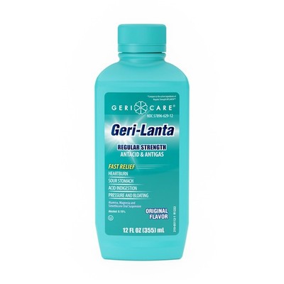 Geri-Care Geri-Lanta Antacid / Antigas Mint Flavor Liquid 12 Ct