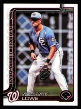 2025 Topps Update #US230 Nathaniel Lowe Washington Nationals Baseball Card