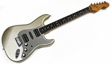 1999 Fender USA HSH Tom Anderson Upgraded Pickups Silver RW Stratocaster -E