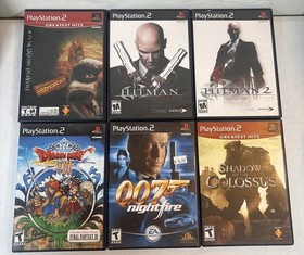 Playstation 2 PS2 Game &mdash; lot of 12 games simpsons hit & Run Dragon quest VIII