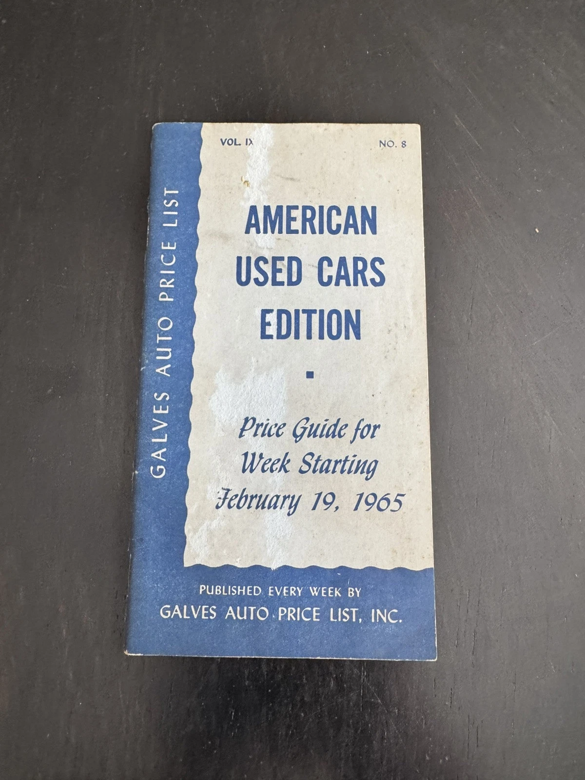  guia de preços cópia de amostra edição carros usados americanos vintage fevereiro 1965 