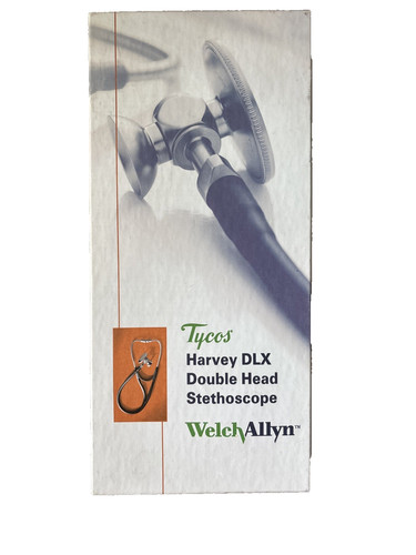 Welch Allyn Harvey DLX Dual-Head Cardiology Stethoscope 5079-325-LAI