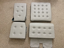 Piper PA18 Super Cub  Grained Vinyl  Seat Cushion Set, Original Styling, Nice!