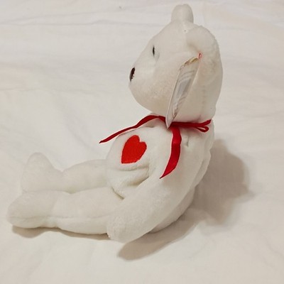 Ty Beanie Baby BROWN NOSE PVC Valentino multiple TAG ERRORS