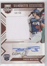 2018 Elite Extra Edition USA Collegiate Silhouette 60/99 Zach Watson Auto 2a9