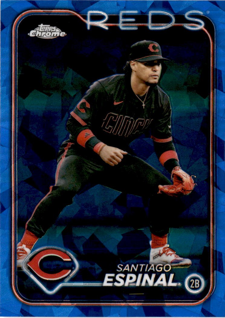 Santiago Espinal #USCS307 2024 Topps Chrome Update Sapphire Edition Baseball