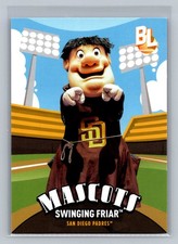 2024 Topps Big League #M-21 Swinging Friar Mascots