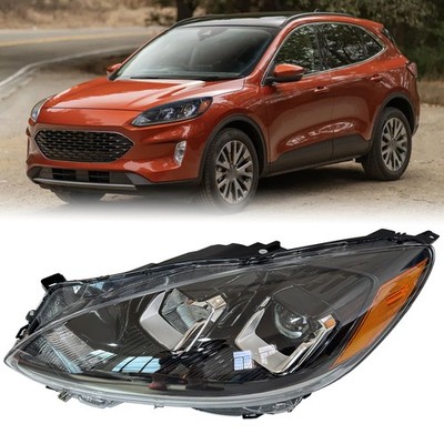 Left Driver Halogen Headlight Headlamp LH For Ford Escape SE/SEL 2020-2022 2023