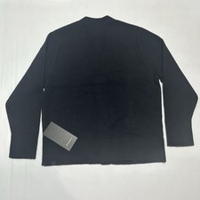 Lululemon Merino Wool Cardigan XS Black Button Front Relaxed Fit