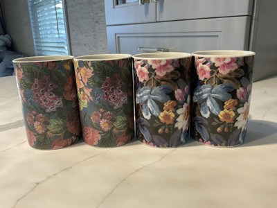 4 Dunoon Stoneware John Bowles Flora  Mug Cup Coffee Tea cup, mug