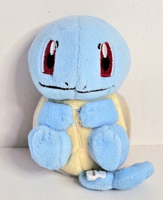 OFFICIAL POKEMON CENTER ORIGINAL 2019 SQUIRTLE #7 SOFT PLUSH TOY SITTING CUTIES