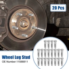 20 Pcs M14x1.5 Front or Rear Wheel Lug Stud for Cadillac ATS CTS No.11588811