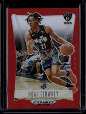 2023-24 Panini Prizm Deca Noah Clowney #102 Red 135/199 RC Nets