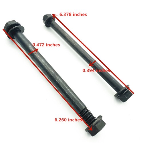 2 Rear Axle Hub Bearing Carrier Studs Bolt For Yamaha Banshee 350 YFZ350 1989-06 - Foto 5