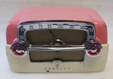 Radio d'epoca da cruscotto Crosley modello E75 ROSA del 1953 - FUNZIONANTE