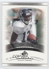 2003 SP Authentic Rookie Authentics Terrence Edwards (Should Be Card #177) 9b4. rookie card picture