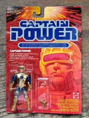 Figurine Captain Power et les Soldats du Futur Vintage Mattel 1987 no MOTU A-13 - Photo 1/2