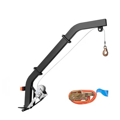 Uimoso Tree-Mounted Deer Hoist 353 lbs with Gambrel & Winch for Game Lifting