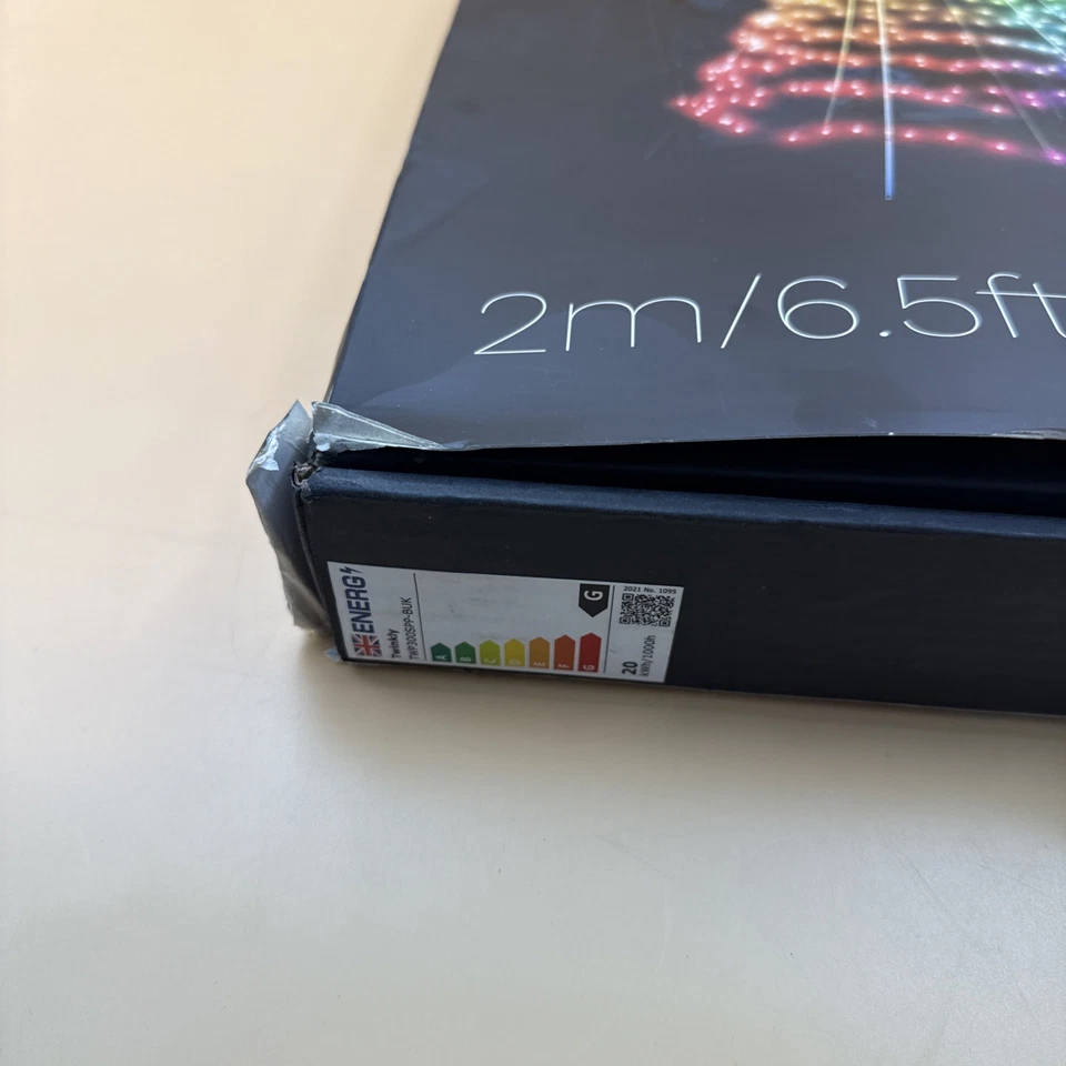 Twinkly Light Tree App Control Christmas tree RGB+W Led 300 light 2m/6.5ft - Image 4 of 4