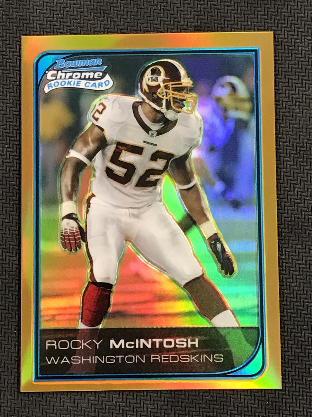 Rocky McIntosh Bowman Chrome #94 Gold Refractor