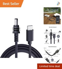 Reliable 3.2ft USB-C to DC Power Cable for Starlink Mini - 20V PD Compatible