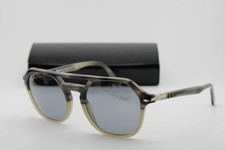 NEW PERSOL P 3206-S 1065/R5 GREY HORN FADE AUTHENTIC SUNGLASSES 54-20