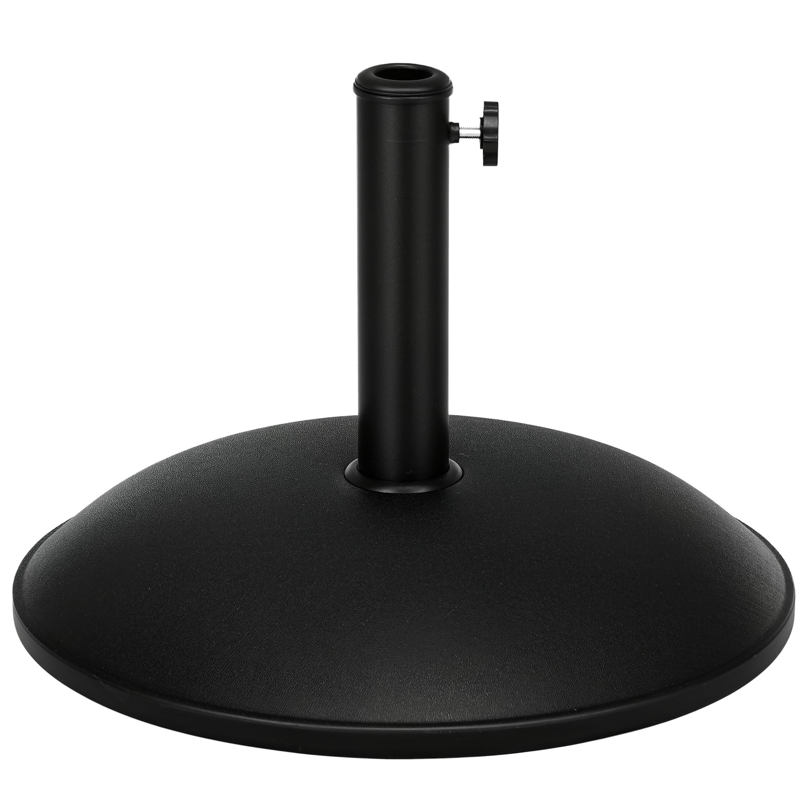 Outsunny Heavy Duty Cement Parasol Base 20kg Round Patio Umbrella Stand Garde...