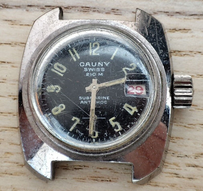 Cauny Unitas UT 6480N Unterwasseruhrwerk - 32,1 mm - für Teile - ...